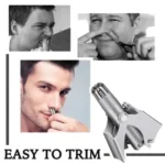 Mini Portable Stainless Steel Nose Hair Trimmer - Image 3