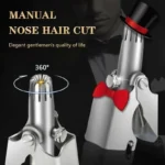 Mini Portable Stainless Steel Nose Hair Trimmer - Image 2