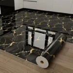 Self-Adhesive Kitchen Marble Sheet (Random color)