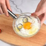 Manual Non Stick Steel Flour Cream Mixer Beater - Image 2