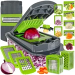 16-in-1 Multifunctional Vegetable Cutter & Slicer - Image 5
