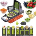 16-in-1 Multifunctional Vegetable Cutter & Slicer - Image 2