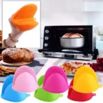 Silicone Heat Resistant Gloves Clips Pair (Random Color) - Image 3