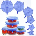 Silicone Stretch Lids (Pack of 6)