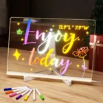 LED Light-Up Writing Board With 7 Marker - Image 5