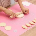 Silicone Baking Roti Mat With Measurements (Random Color) - Image 5