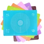 Silicone Baking Roti Mat With Measurements (Random Color) - Image 4
