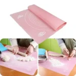 Silicone Baking Roti Mat With Measurements (Random Color) - Image 3