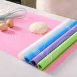 Silicone Baking Roti Mat With Measurements (Random Color)