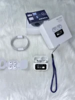 Airpods Pro A9 Bluetooth Wireless Earbuds With Battery Display Touch Control - Image 4