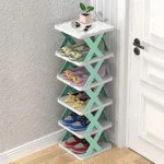 Shoe Rack High Quality - Unique X shaped Shoe Rack 5 floors