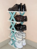 Shoe Rack High Quality - Unique X shaped Shoe Rack 5 floors - Image 3