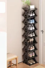 Shoe Rack High Quality - Unique X shaped Shoe Rack 5 floors - Image 2