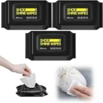 Premium Quick-Shine Shoe Cleaning Wipes (80-Count Pack) - Image 4