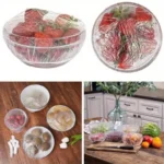 Disposable Flexible Transparent Plastic Food Covering Wraps - Image 2