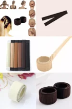 Hair Styling French Twist Magic Bun Hair Make - Image 4