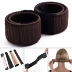 Hair Styling French Twist Magic Bun Hair Make - Image 2