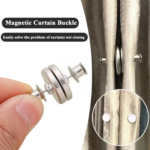 Curtains Button Magnet Curtain Pins Gap Resistant