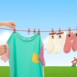 clothes drying rope