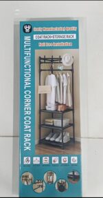 Multifunctional Corner Coat Rack - Image 3
